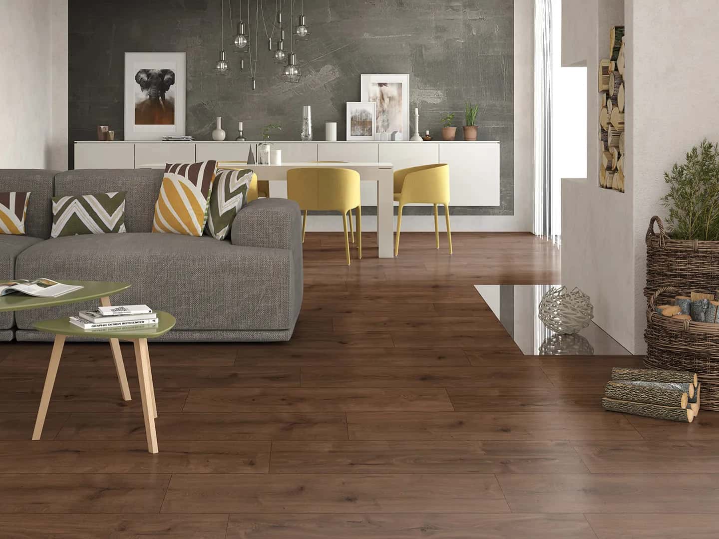 Natural Matt Laquered
