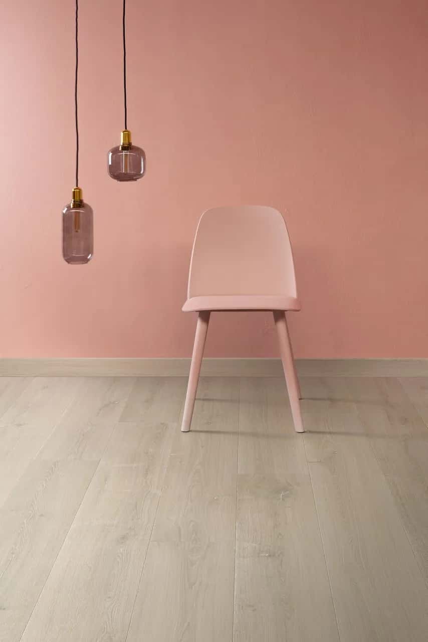 Brushed oak beige Laminate Capture