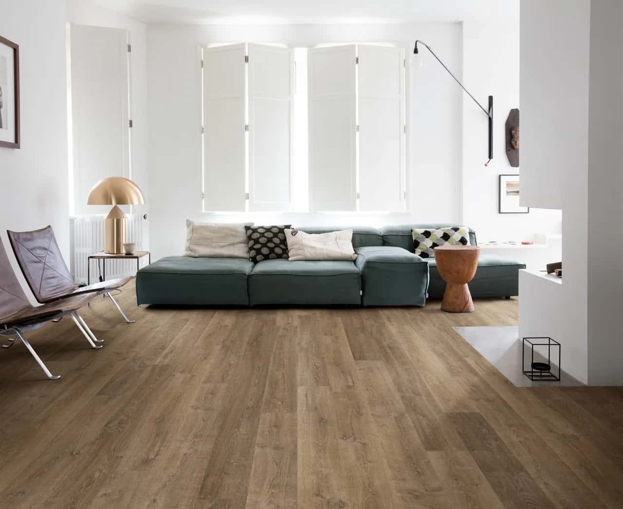 Riva oak brown Laminate Eligna