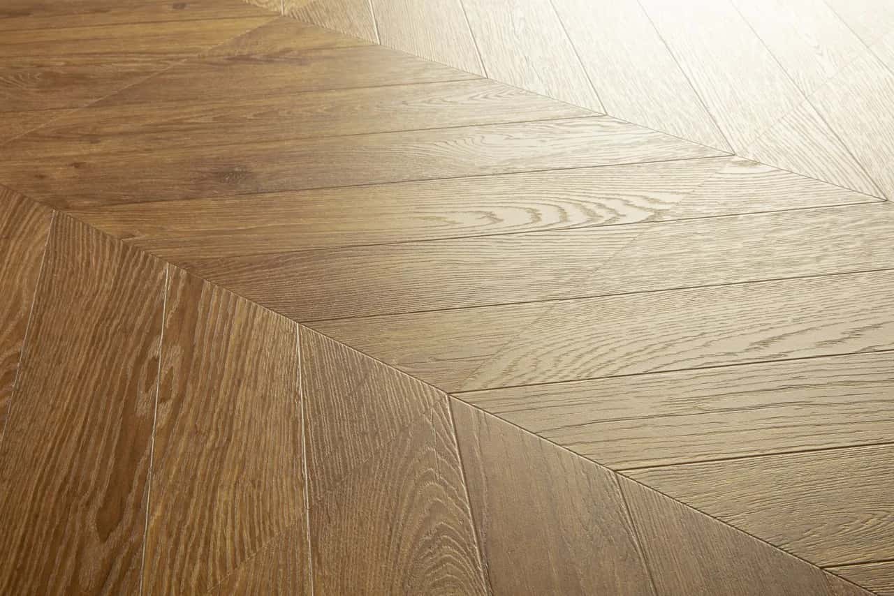 Chevron oak brown Laminate Impressive patterns