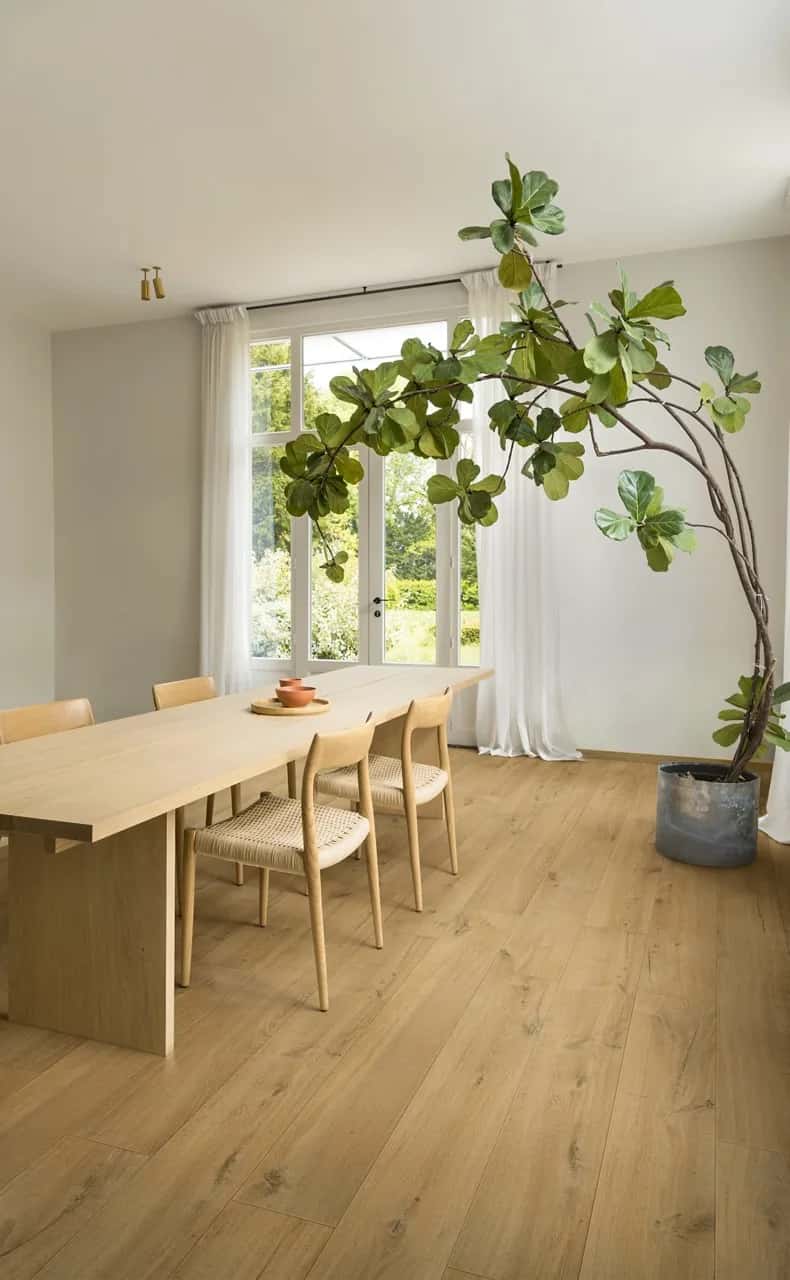 Soft oak natural Laminate Impressive