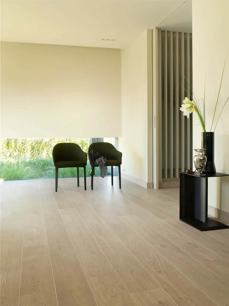 White vintage oak Laminate Largo