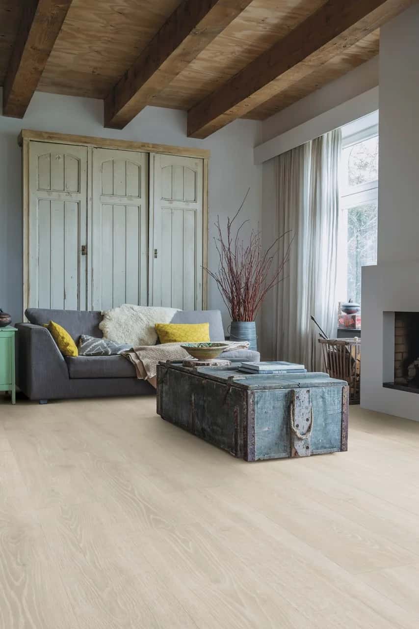 Woodland oak light grey Laminate Majestic