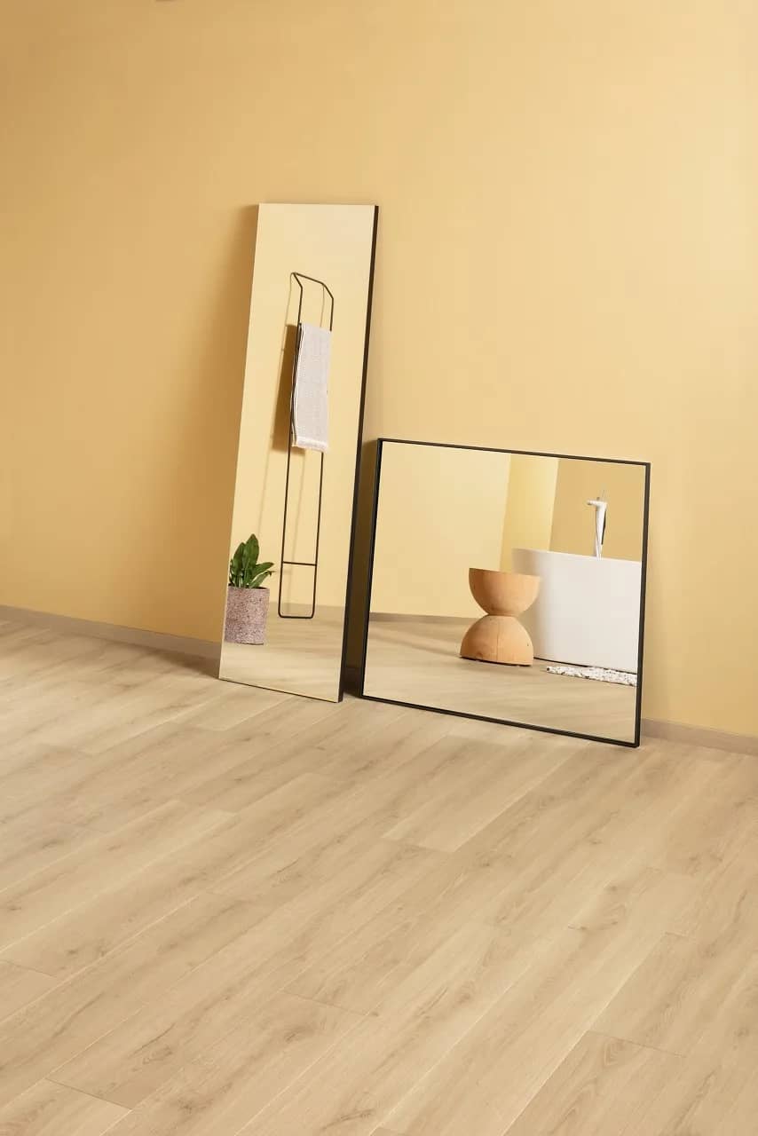 Brushed oak natural Laminate Capture uygulama görünümü
