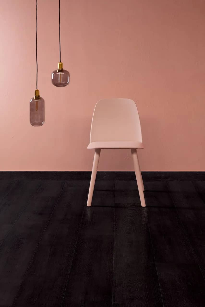 Painted oak black Laminate Capture uygulama görünümü
