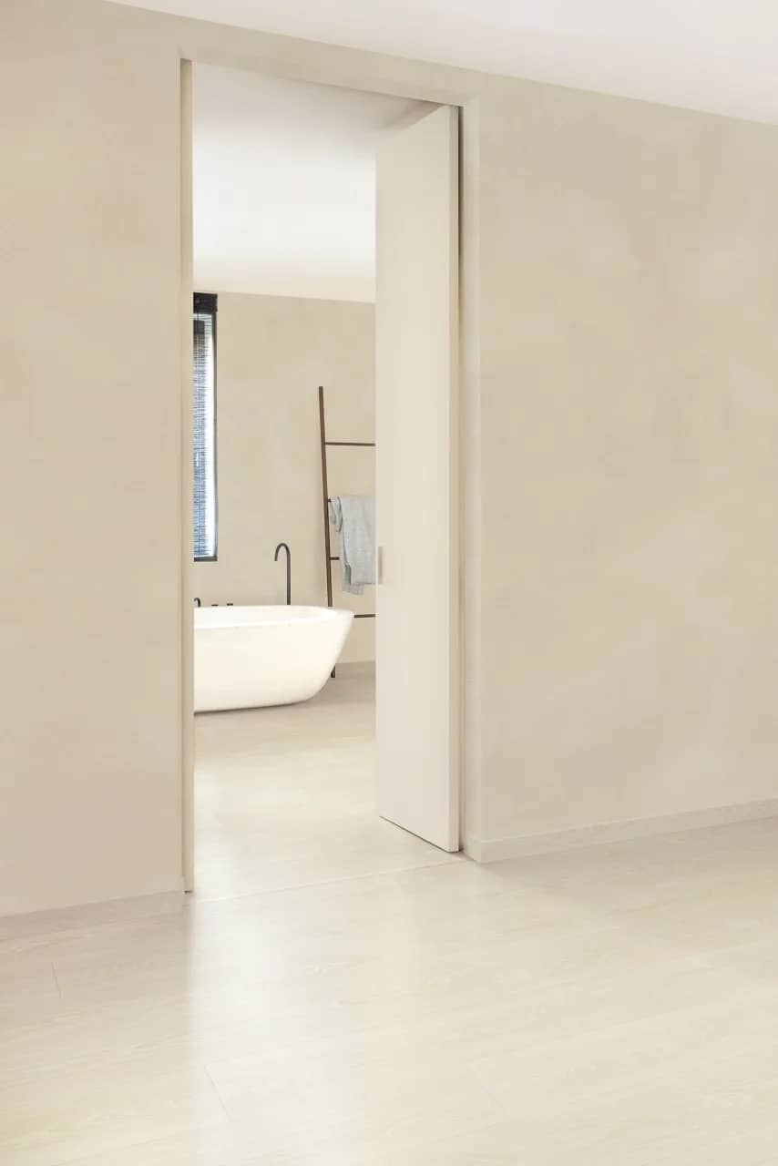 Frosty white oak Laminate Classic uygulama görünümü