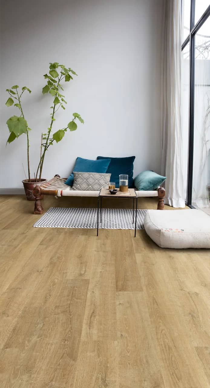 Riva oak natural Laminate Eligna uygulama görünümü