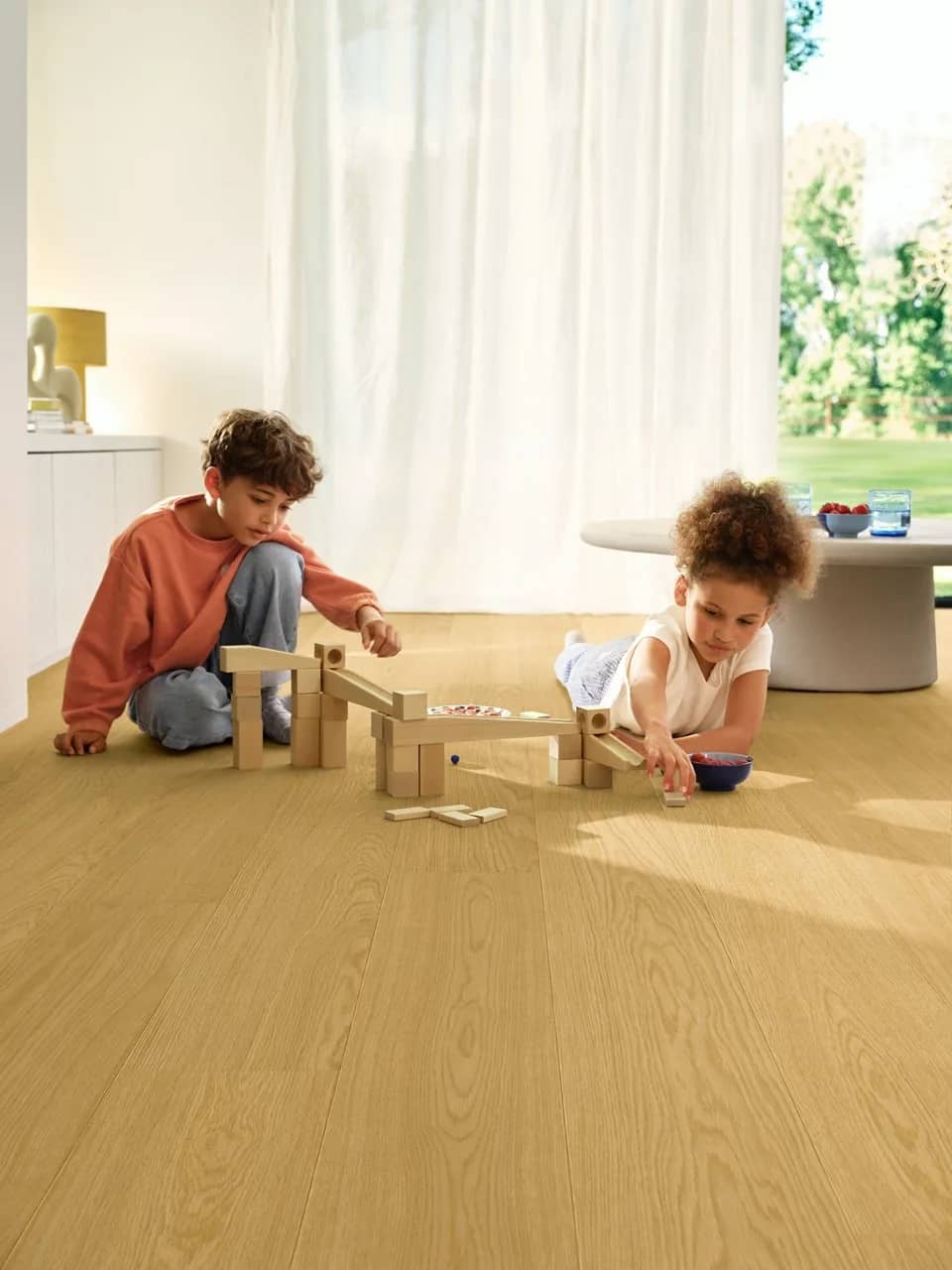 Bourbon oak Laminate Impressive uygulama görünümü