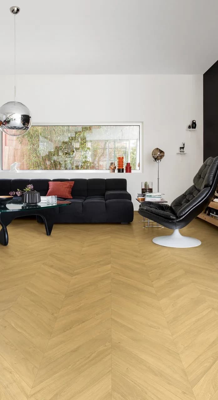 Chevron oak natural Laminate Impressive patterns