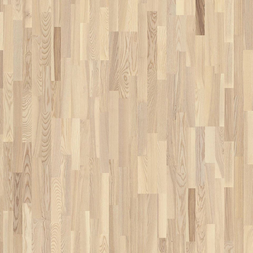 ASH CONTRAST WHITE TRES (3-strip)