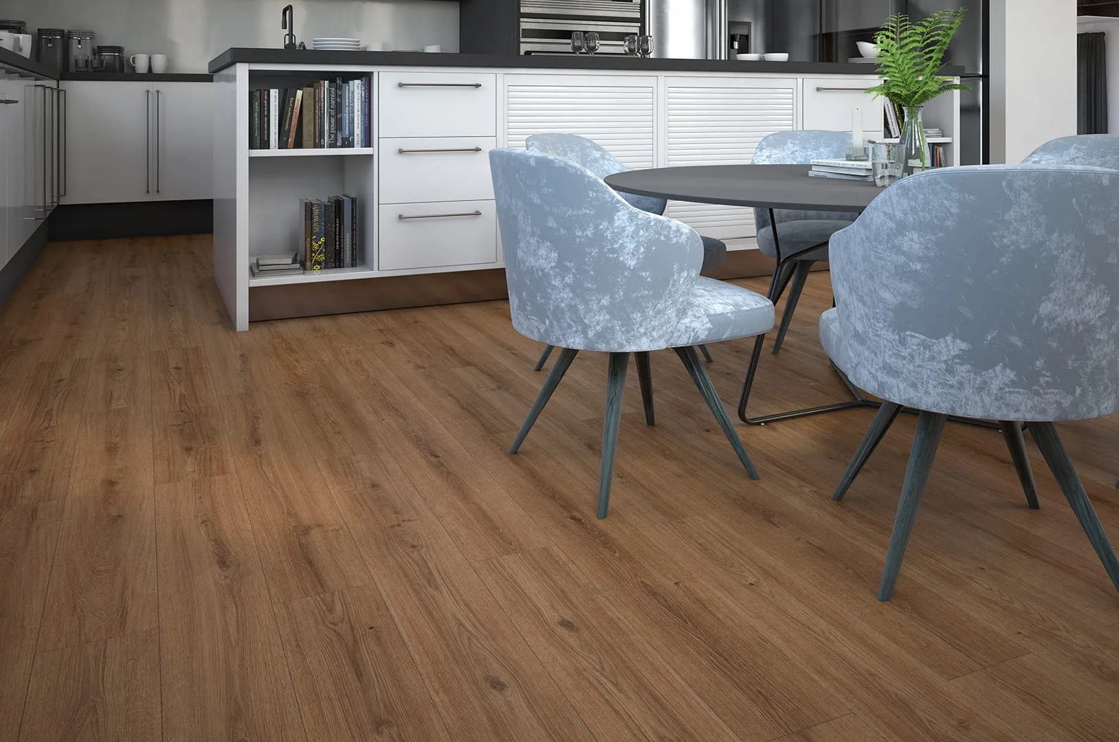 Classen Uberwood Vintage Matt Laquered Midbrown Oak 2 laminat parke