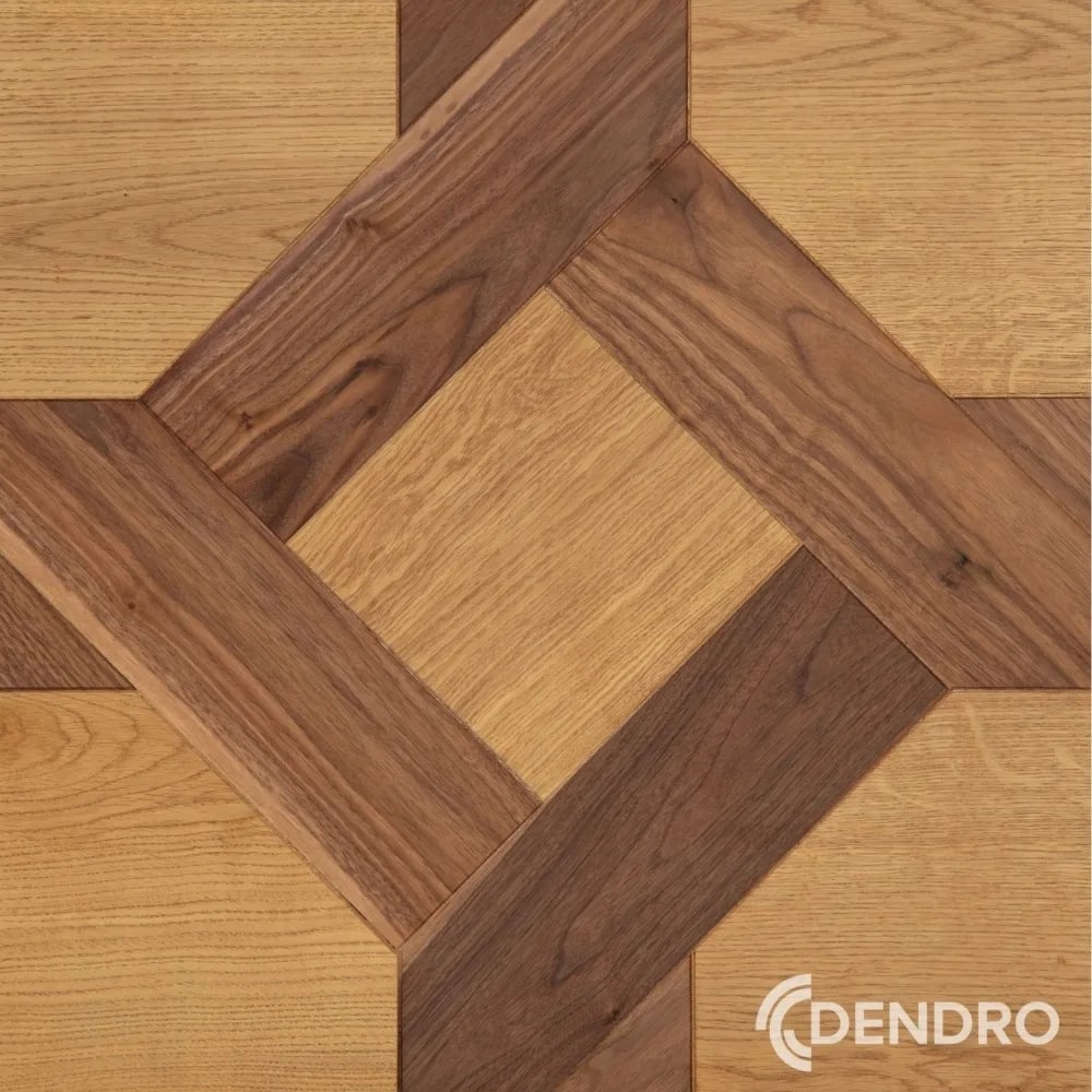 Dendro Marküteri Halikarnas - D11 & Walnut Natural lamine parke