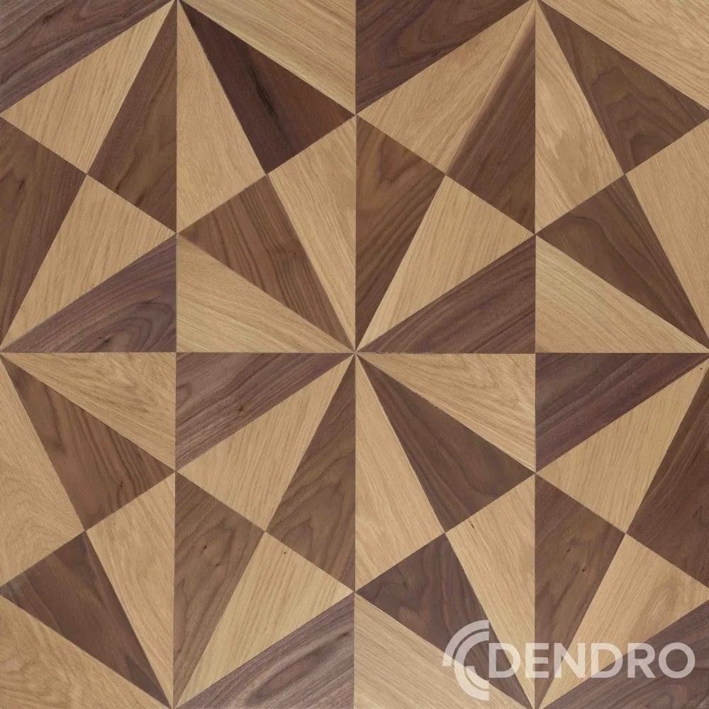 Dendro Marküteri Mila - D11 & Walnut Natural lamine parke