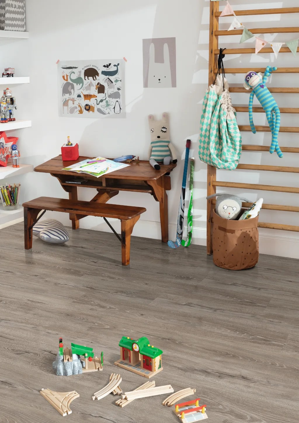 Egger AquaDura 7,5 Gri Panora Meşe laminat parke