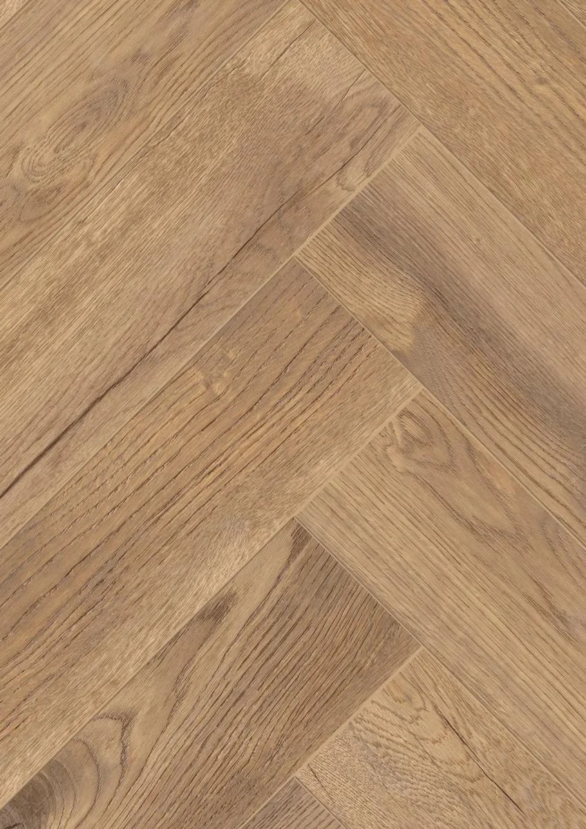 KronoTex Herringbone Pettersson Oak Nature laminat parke