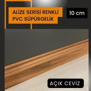 PVC Süpürgelik PVC Süpürgelik Alize Renkli Pvc Süpürgelik Açık Çeviz - İstanbul parke satış, montaj ve işçilik görseli