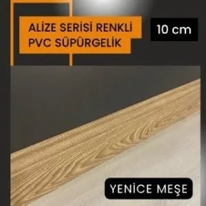 PVC Süpürgelik PVC Süpürgelik Alize Renkli Pvc Süpürgelik Yenice Meşe - İstanbul parke satış, montaj ve işçilik görseli