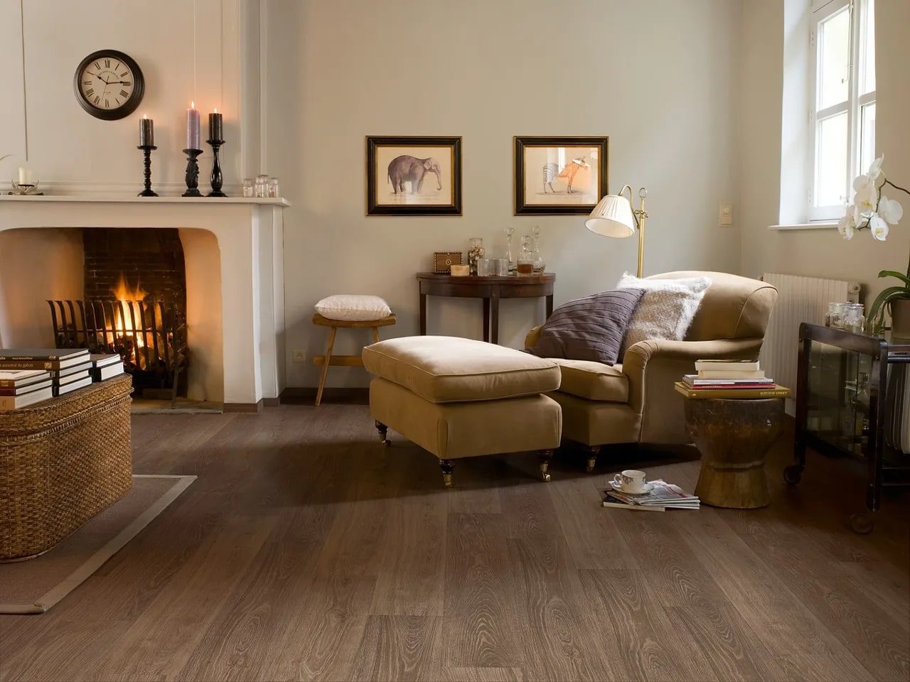 Quick-Step Classic Light grey oiled oak Laminate Classic laminat parke