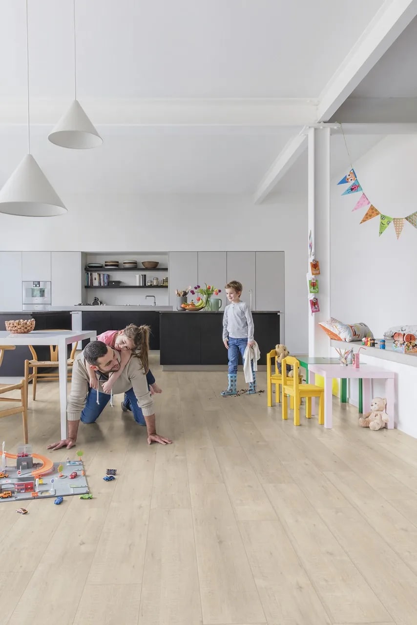 Quick-Step Impressive Saw cut oak beige Laminate Impressive laminat parke