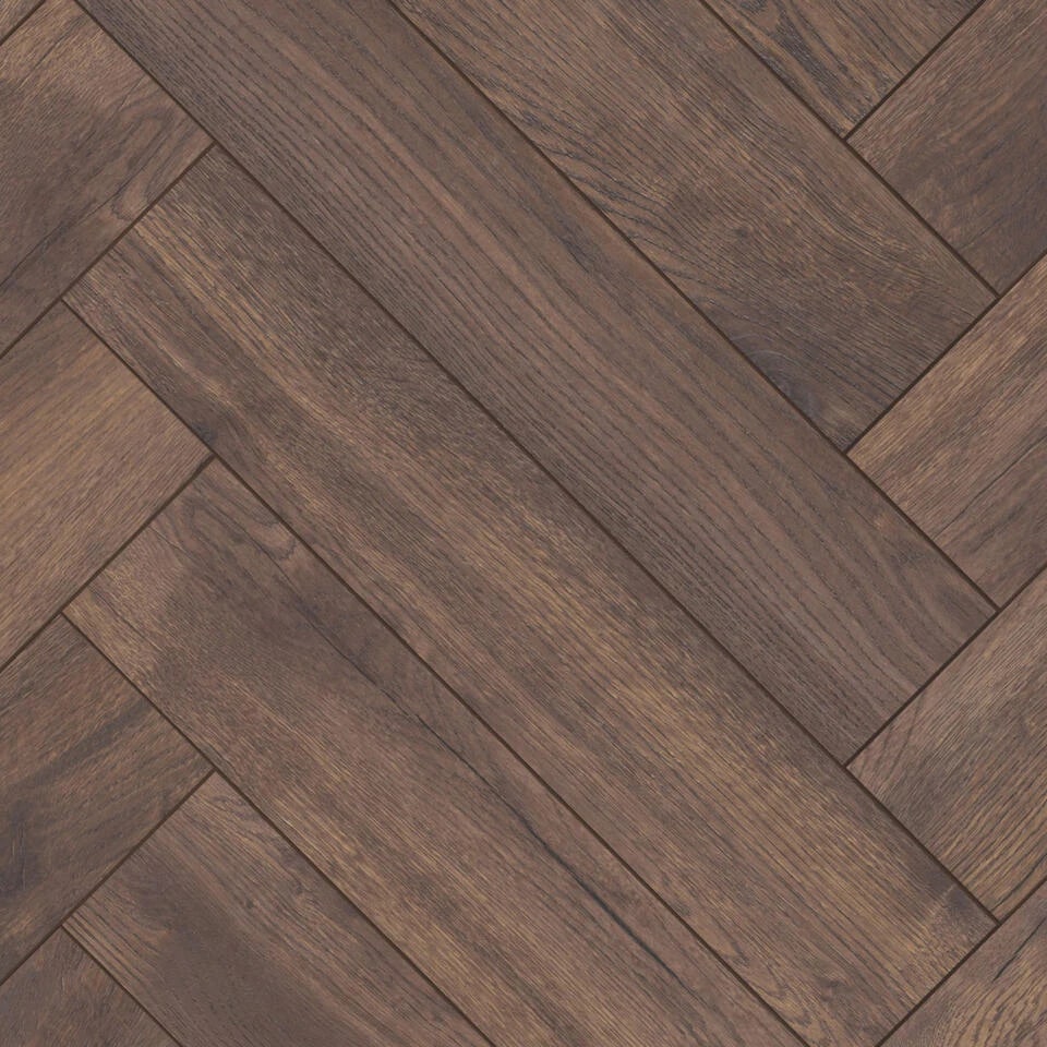 Tarkett Laminat Parke Woodstock Herringbone Toulouse Oak BROWN - İstanbul parke satış, montaj ve işçilik görseli