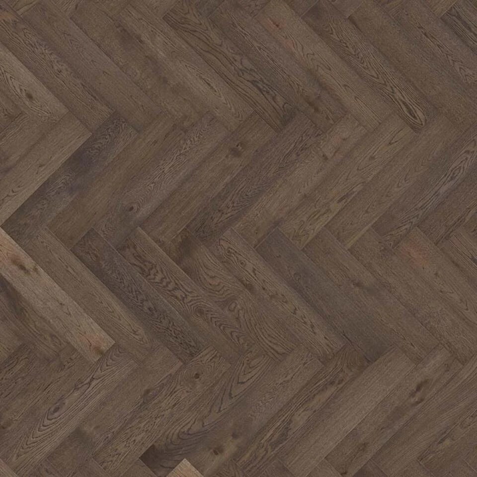 Tarkett Lamine Parke Segno OAK OLD BROWN (Herringbone) - İstanbul parke satış, montaj ve işçilik görseli
