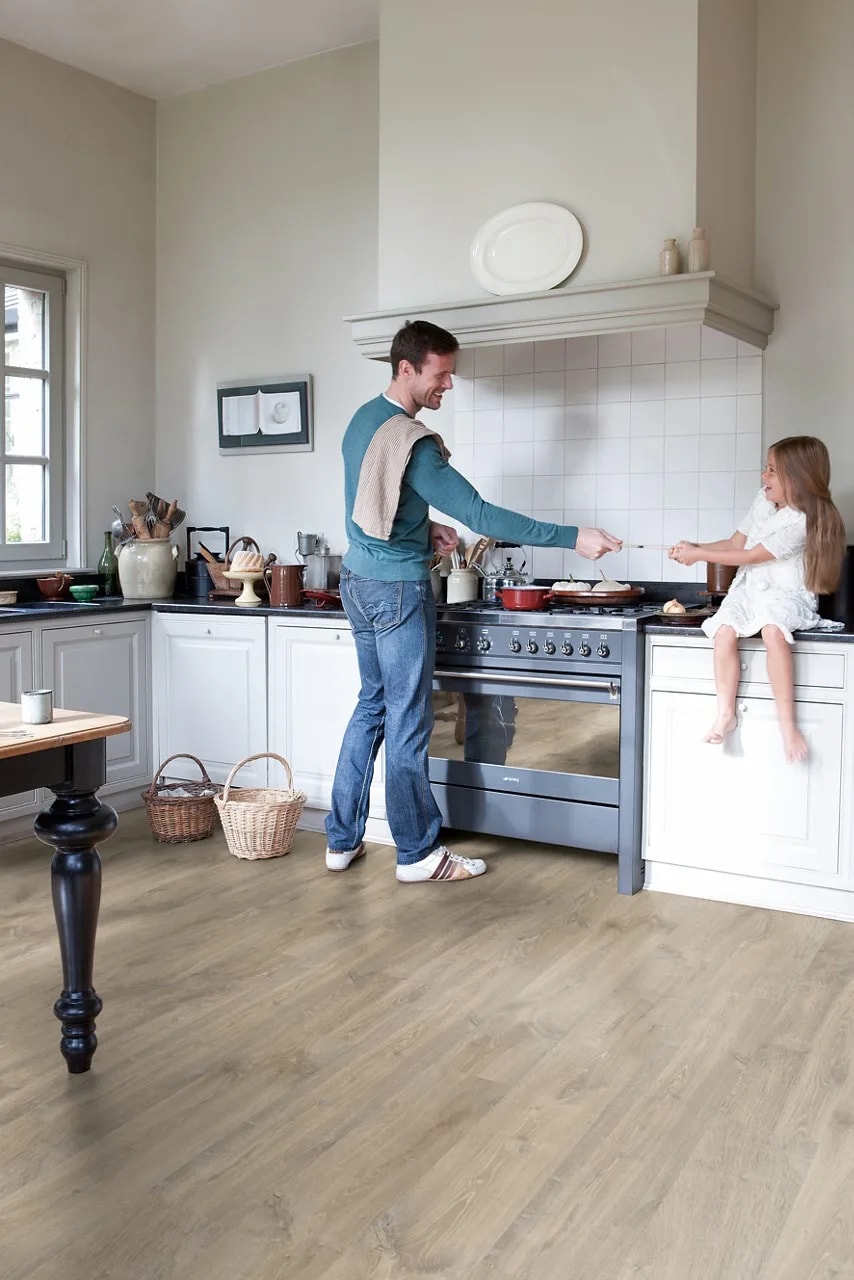 Louisiana oak beige Laminate Creo