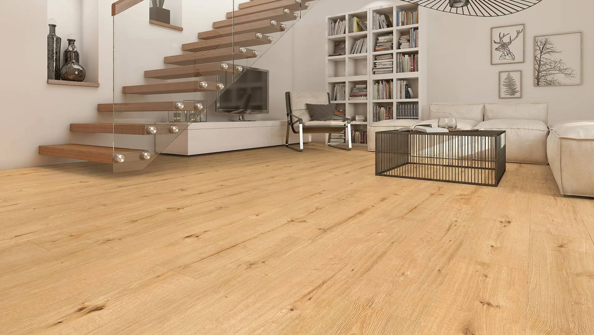 Pure Oak Brown uygulama görünümü