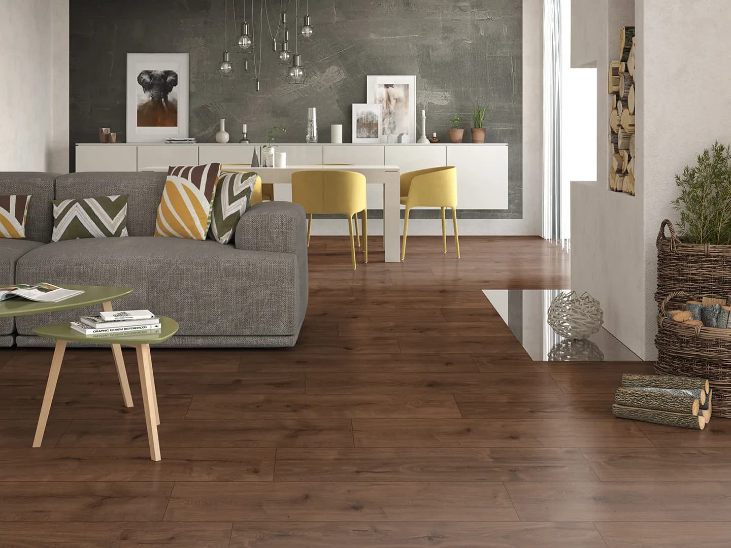 Natural Matt Laquered