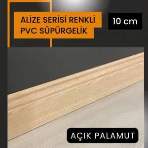 Alize Renkli Pvc Süpürgelik Açık Palamut uygulama görünümü