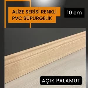 Alize Renkli Pvc Süpürgelik Açık Palamut