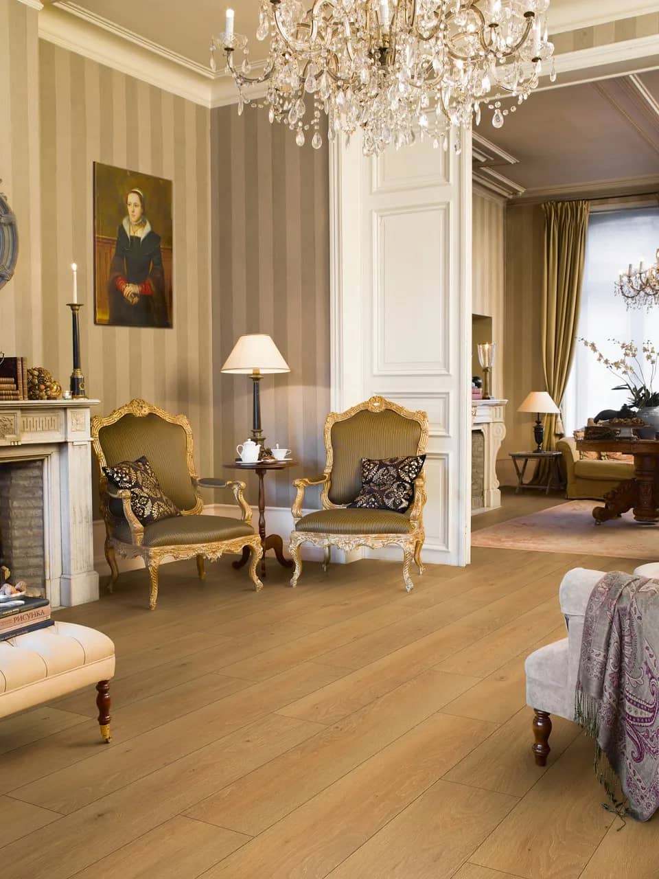 Moonlight oak natural Laminate Classic uygulama görünümü