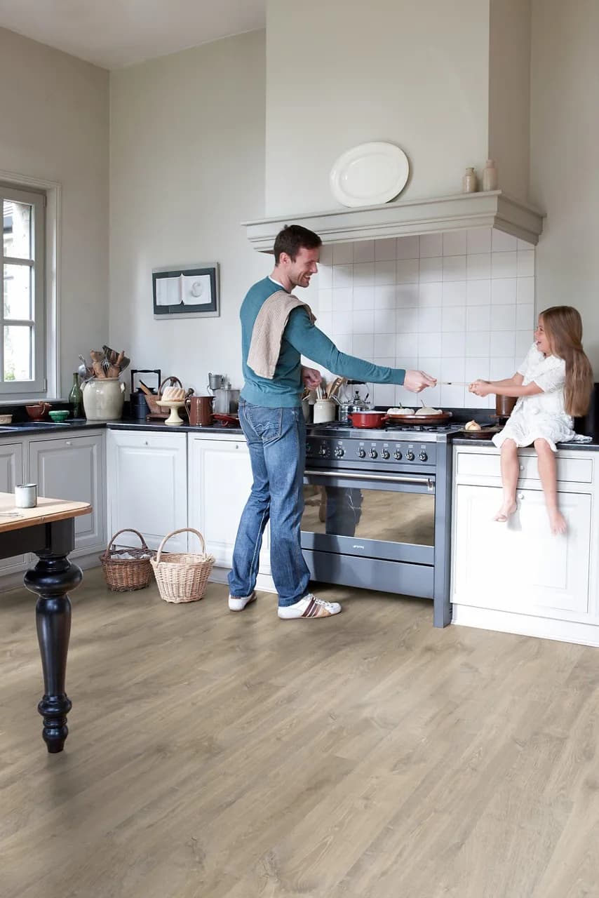 Louisiana oak beige Laminate Creo