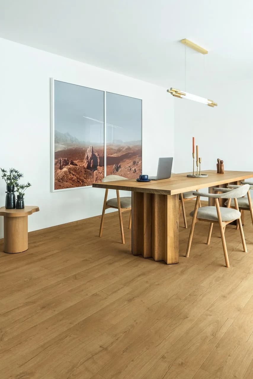 Classic oak natural Laminate Impressive