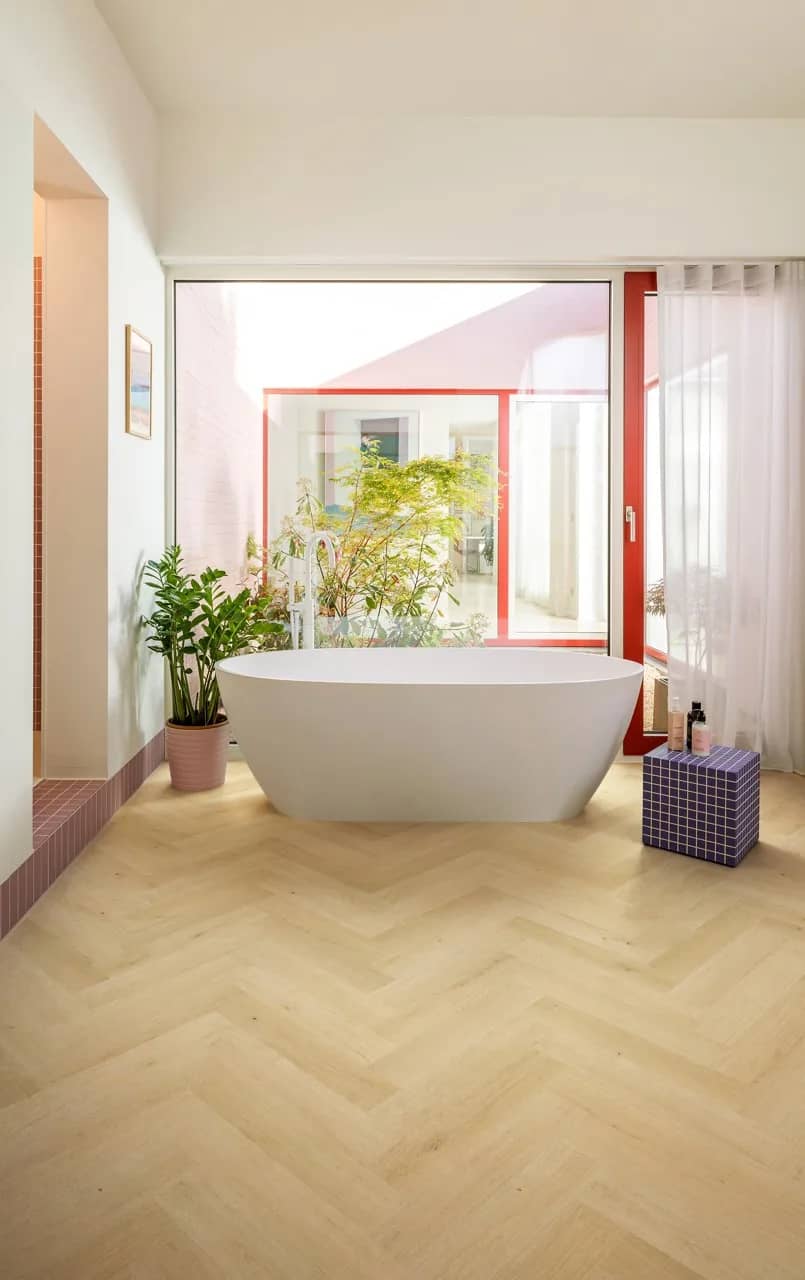 Ginger oak Laminate Impressive Design uygulama görünümü