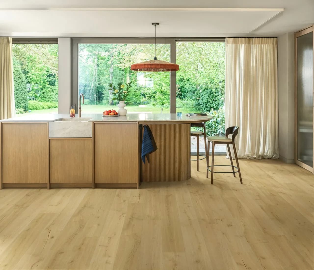 Almond oak Laminate Impressive
