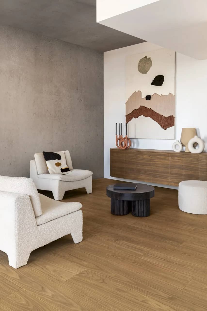 Velvet walnut Laminate Impressive uygulama görünümü
