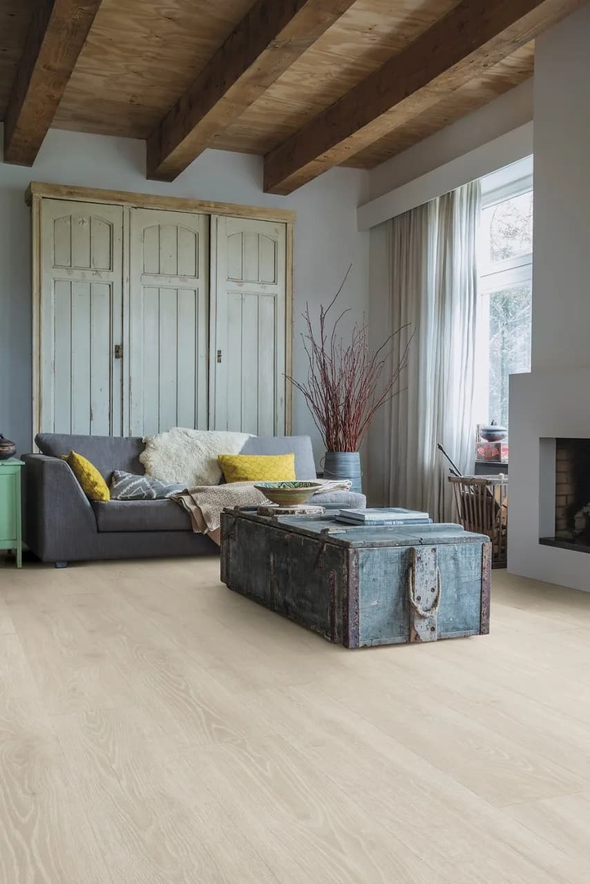 Woodland oak light grey Laminate Majestic