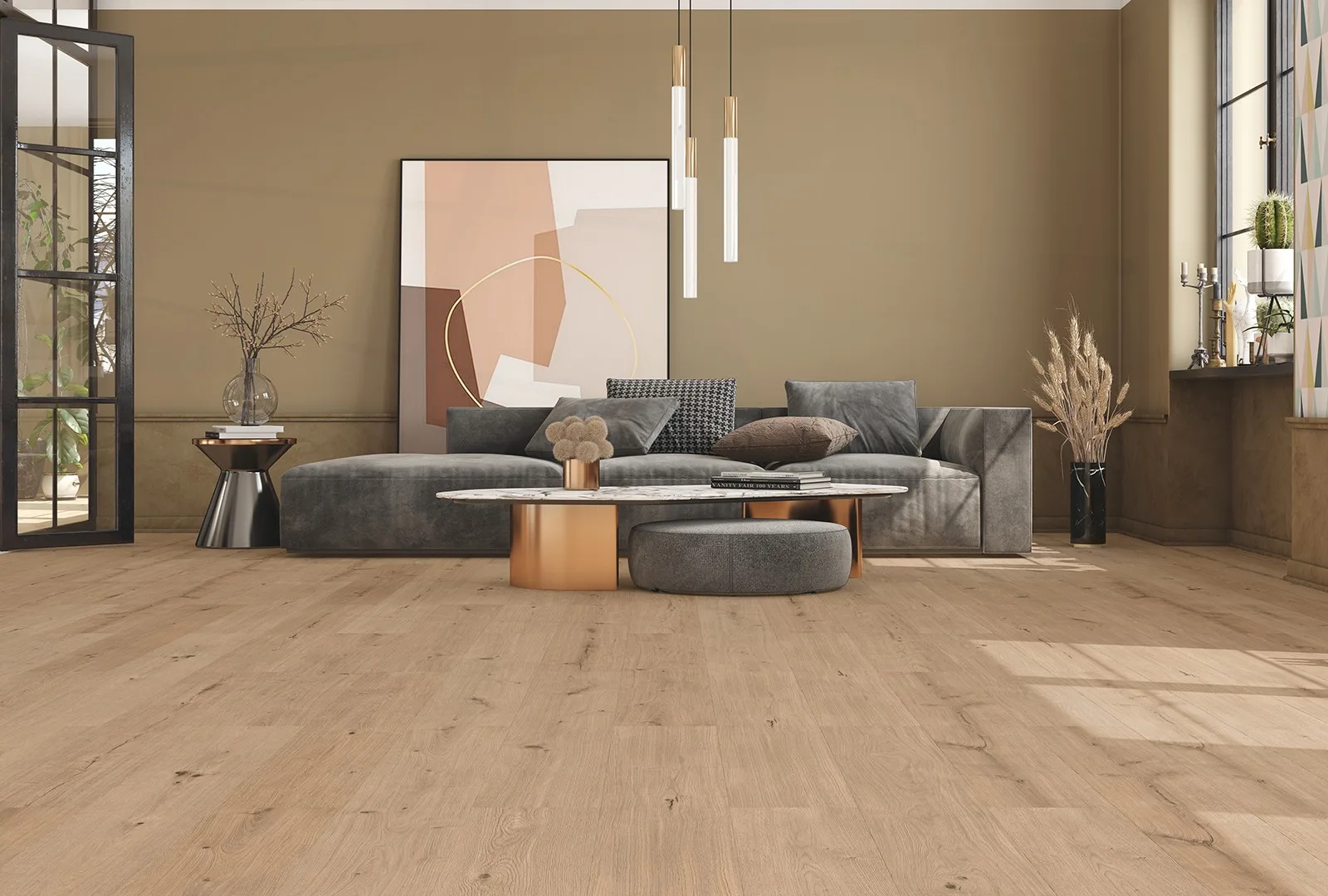 Pure Oak Grey Brown