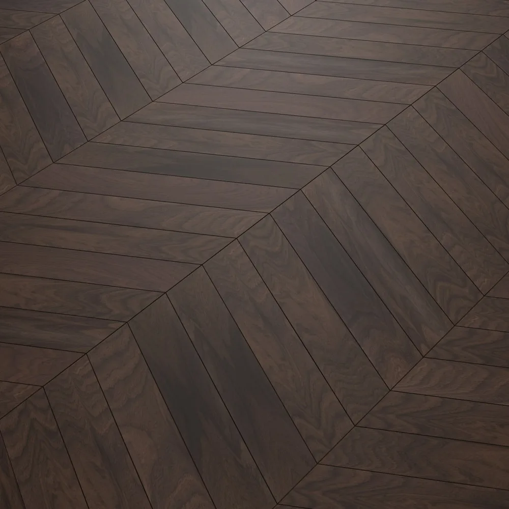 Chevron  Walnut Natural - Ceviz Natural