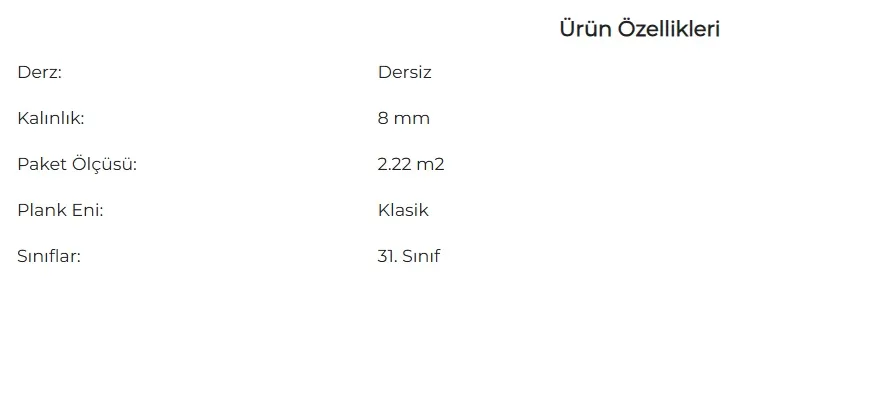 Navella teknik özellikler