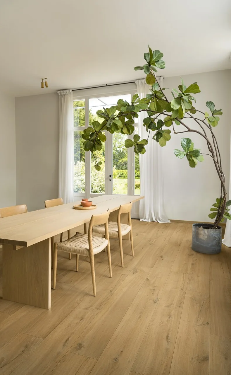 Soft oak natural Laminate Impressive