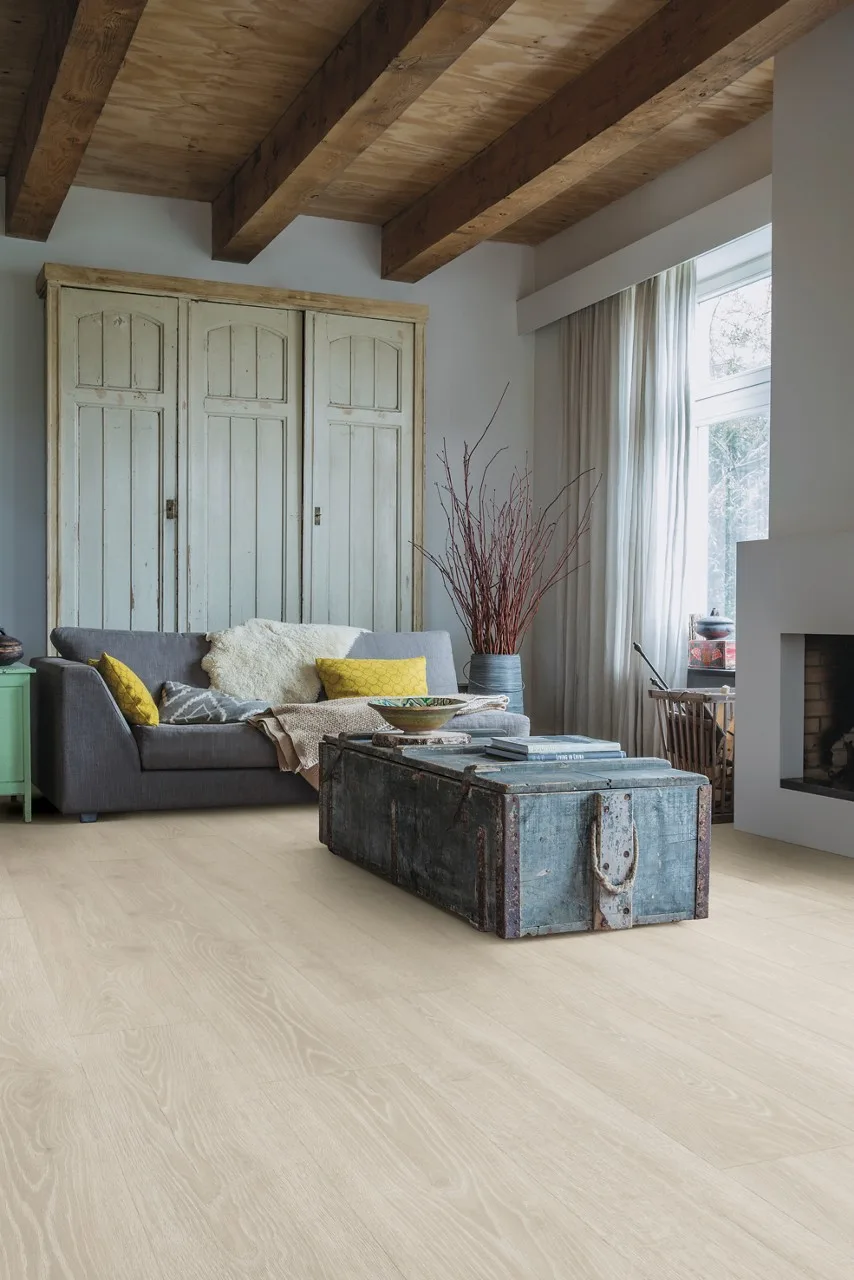 Woodland oak light grey Laminate Majestic